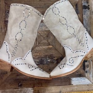 Free People Jackson studded western boot
